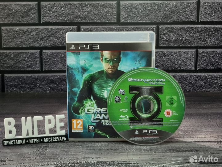 Игра Green Lantern: Rise of the Manhunters (PS3)