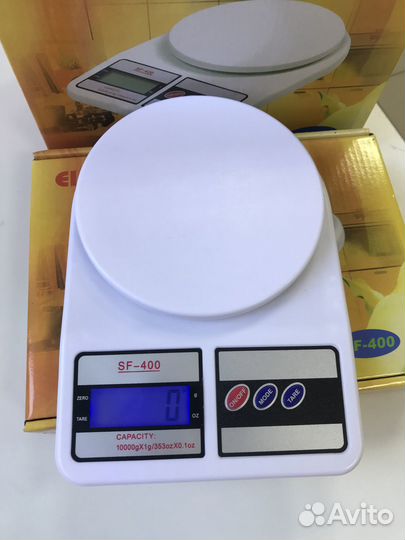 Весы электронные кухонные до 10кг (точность 1г)