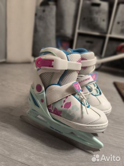 Коньки nordway раздвижные 26 31