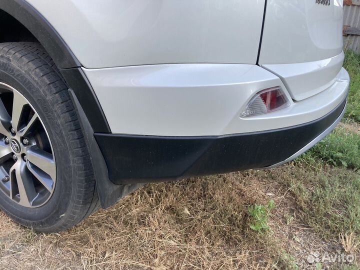 Задний бампер toyota rav4 2015-2019 в сборе
