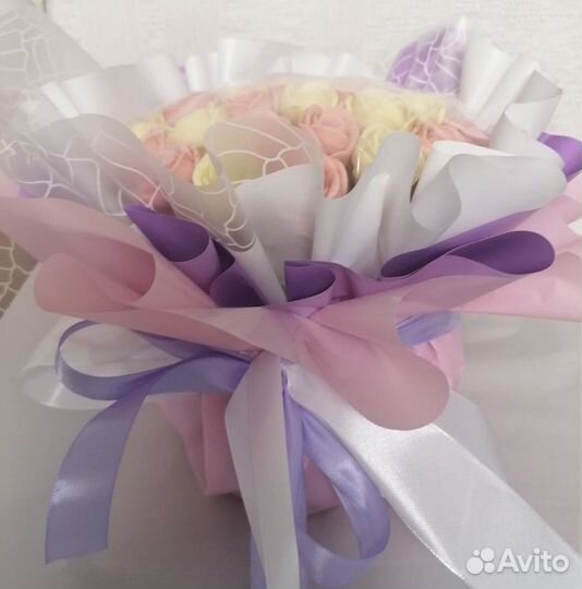 Букет из шоколадных цветов