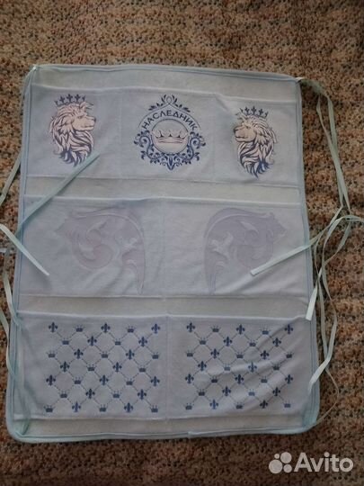 Органайзер на детскую кроватку. Цвет как на 1 фото