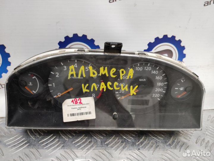 Панель приборов Nissan Almera Classic B10 QG16
