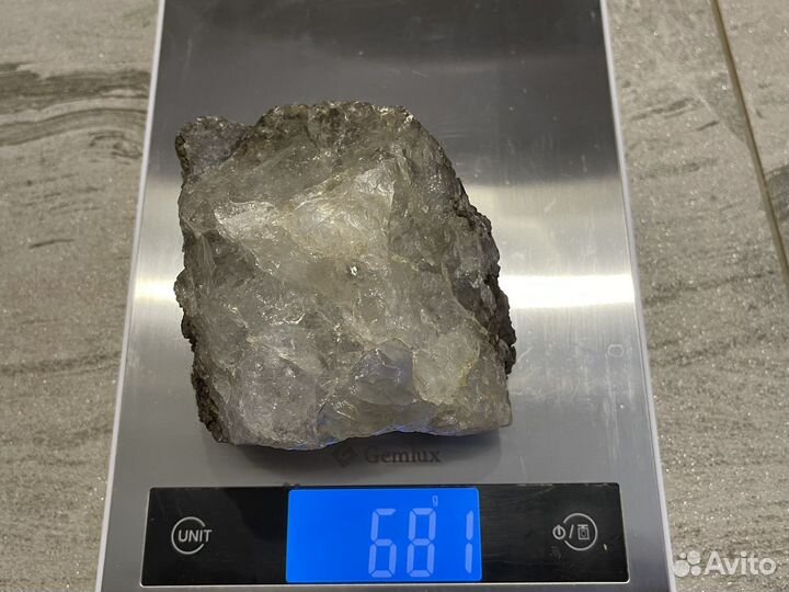 Горный дымчатый хрусталь