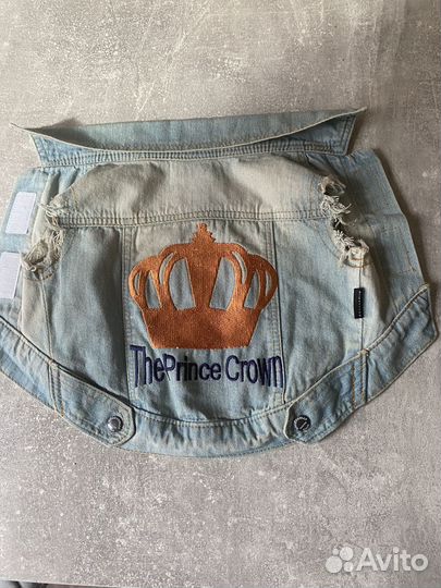 Жилетка джинсоаая для собак