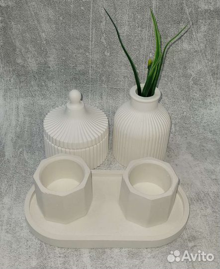 Подарочный набор из гипса