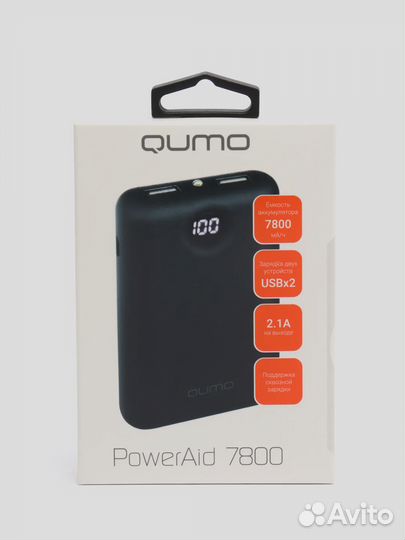 Power bank qumo 7800 mAh