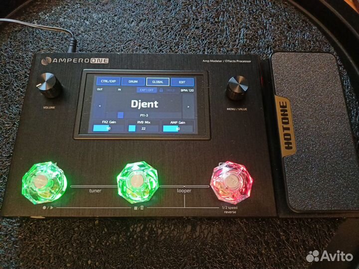 Гитарный процессор Hotone Ampero One