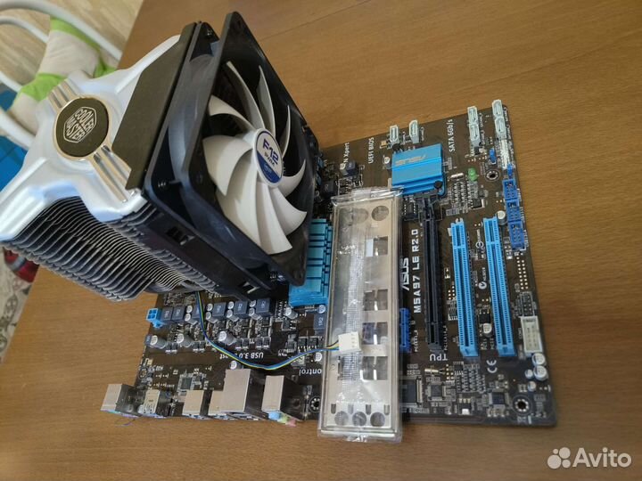 Комлект AMD FX8320 8ядер 16гб DDR3