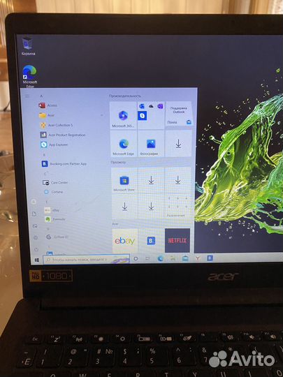 Ноутбук acer aspire 3