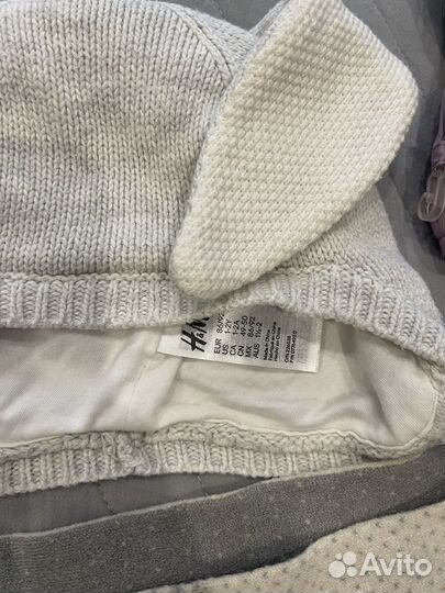 Шапка hm шарф gucci варежки reima 1