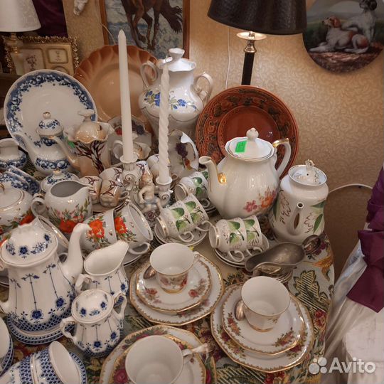 Набор столовой посуды.сервизы.винтаж.европа.ссср