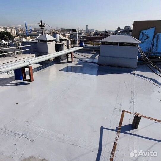 Монтаж мембранной кровли