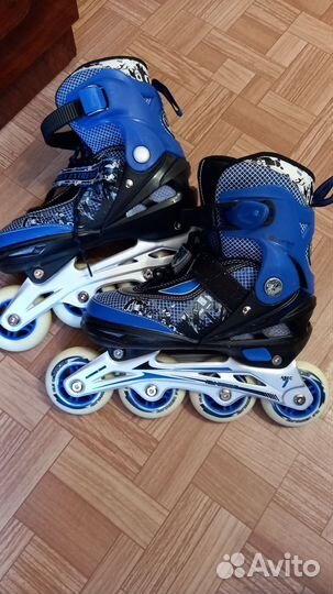 Роликовые коньки детские раздвижные