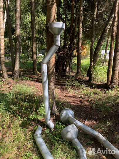 Трубы водослива оцинкованные