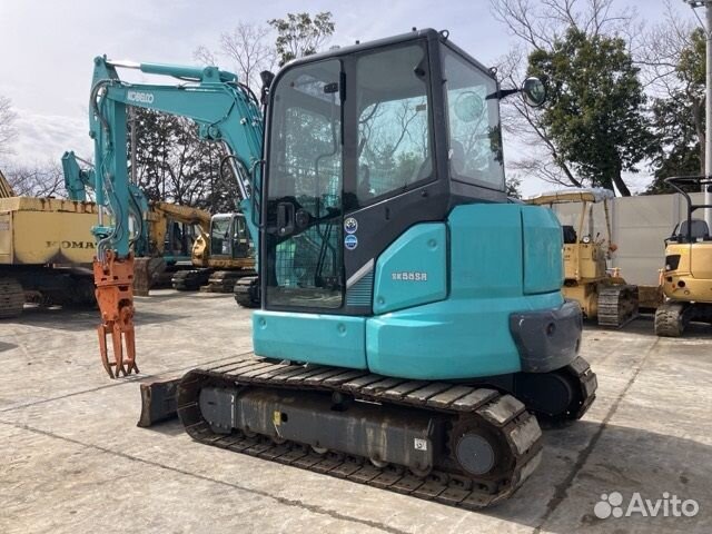 Мини-экскаватор Kobelco SK55SR(Cab), 2016