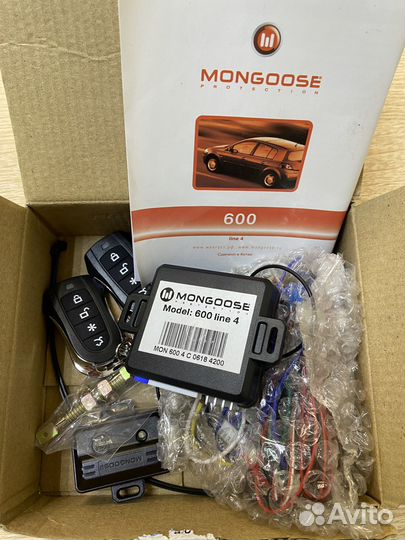 Сигнализация mongoose 600 Line 4
