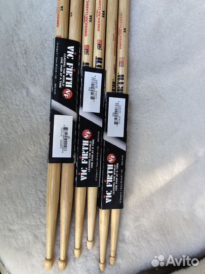 Барабанные палочки vic firth