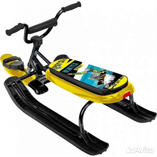 Снегокат детский зимний с тормозом Ника джамп (арт