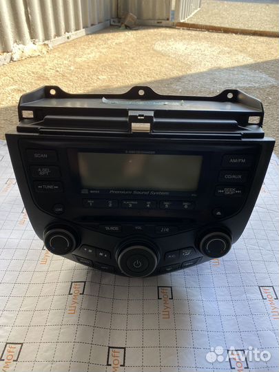 Магнитола Honda accord 7