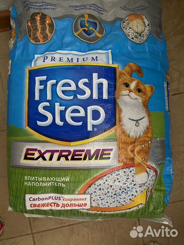 Наполнитель кошачий Fresh Step,30л,оригинальный купить в Москве ...