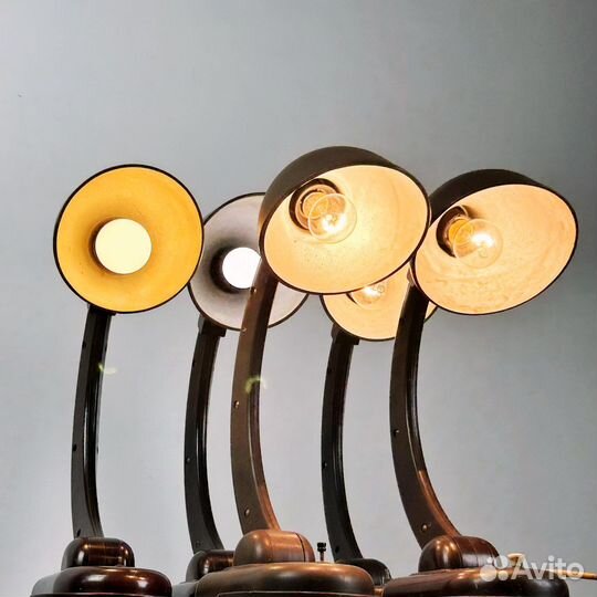 Винтажные настольные лампы