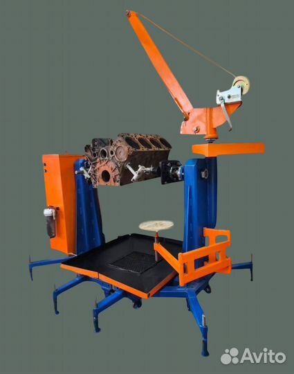 Кантователь для двигателей