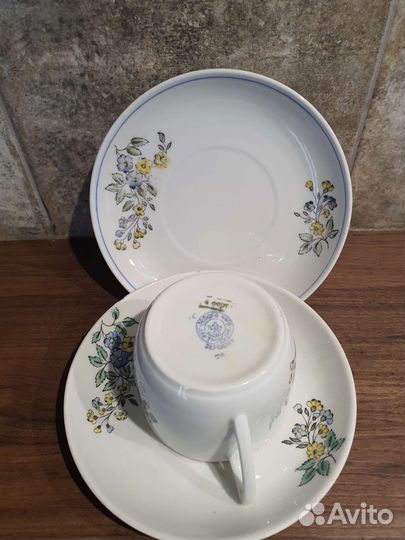 Редкие чайные пары Вербилки Винтаж