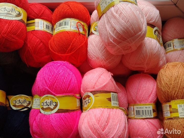 Пряжа нитки для вязания