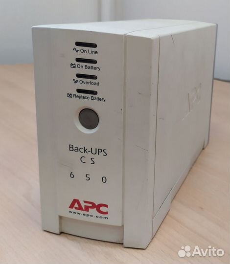 Ибп APC Back-UPS CS 650