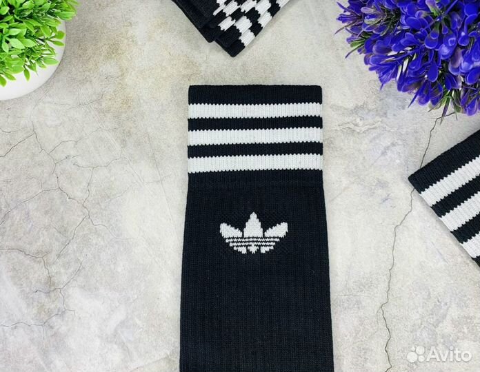 Носки Adidas чёрные оригинал