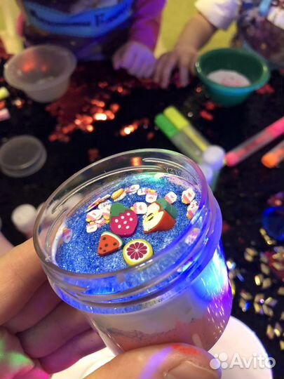 Мастер класс по слаймам