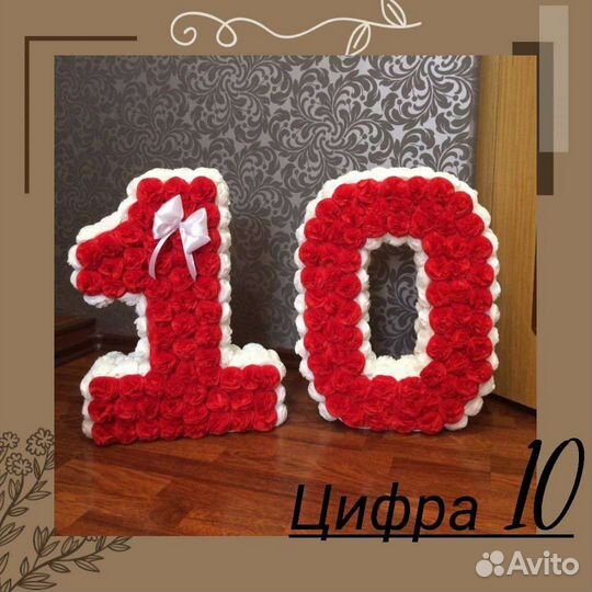 Объёмные цифры и буквы на заказ