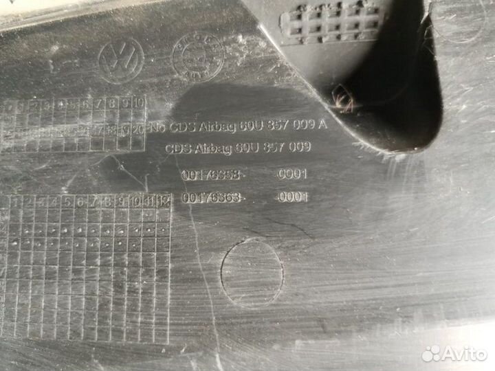 Панель торпеда Skoda Rapid