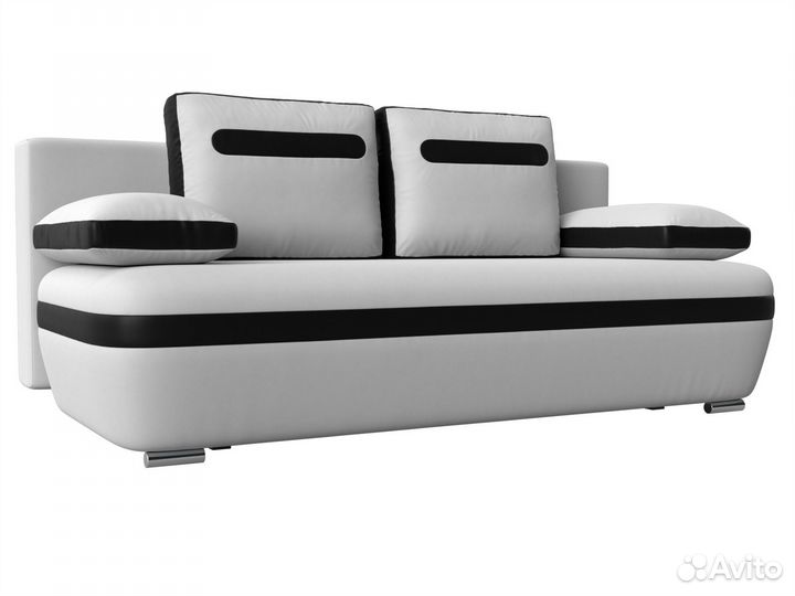 Прямой диван Каир, Экокожа, Модель 100321