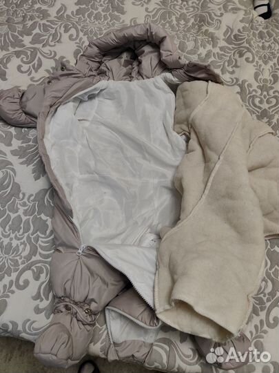 Детский зимний комбинезон на девочку