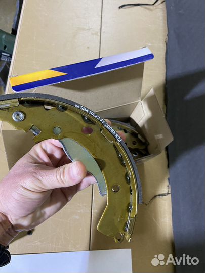 Колодки тормозные задние, Hyundai Solaris