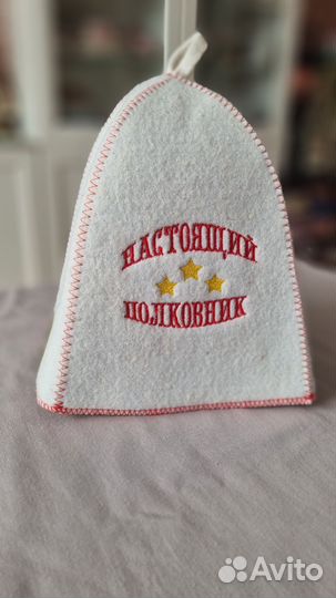 Шапка для бани