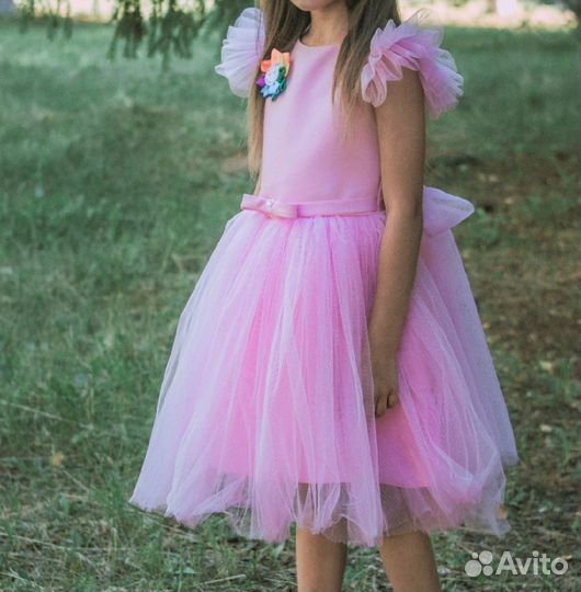 Платье для девочки размер 120-122
