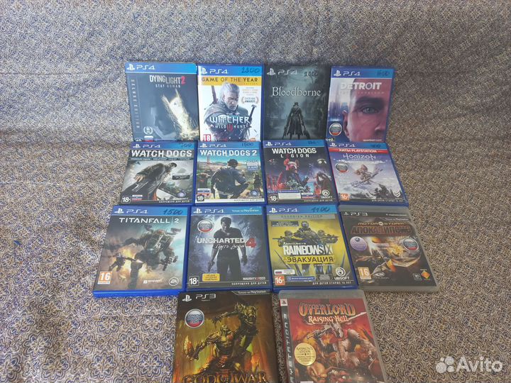 Диски на ps4