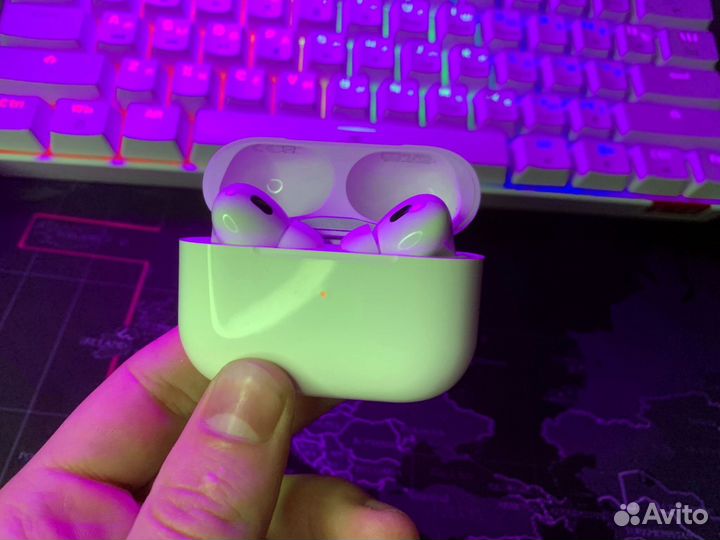 AirPods Pro 2 с шумоподавлением и прозрачностью