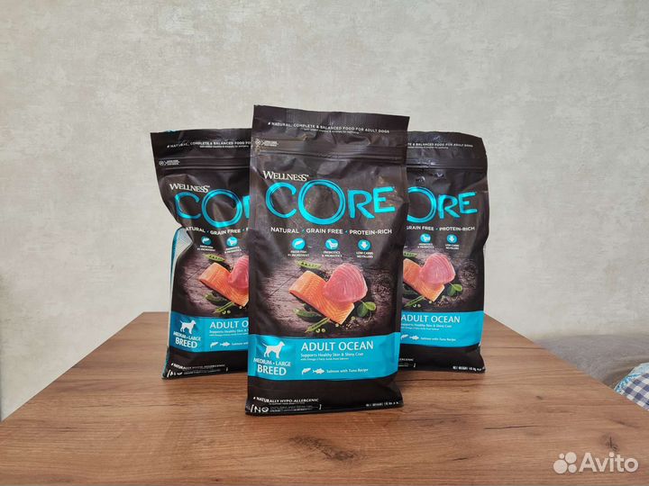 Корм Wellness core