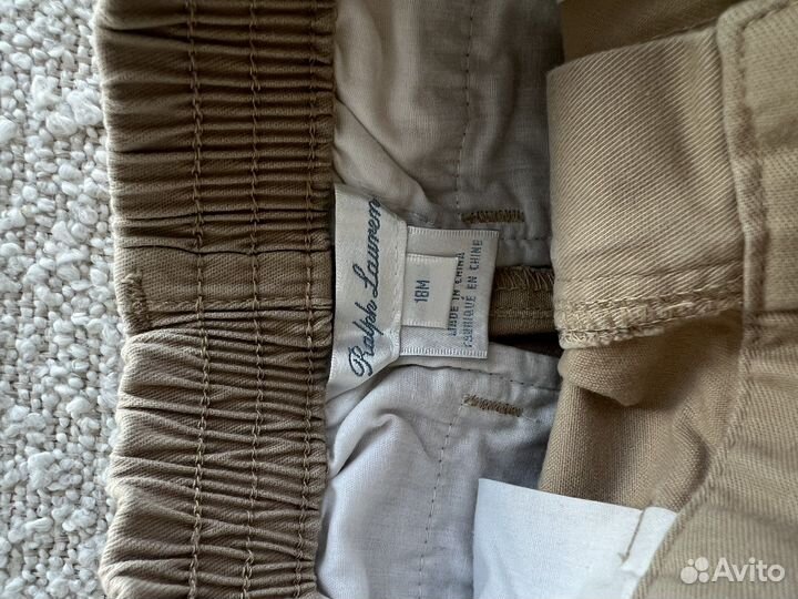 Рубашка и шорты Ralph Lauren 18м