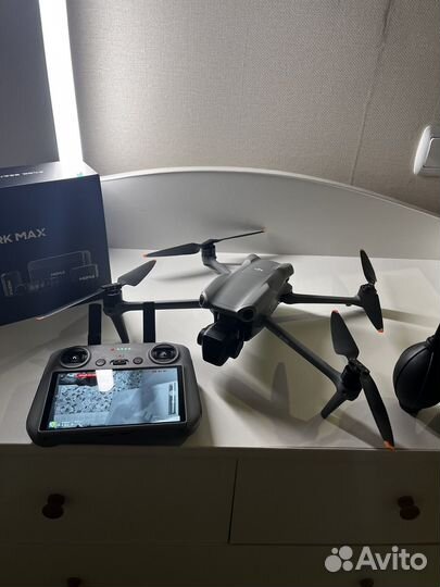 Квадрокоптер dji mavic air3 rc2 combo
