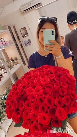 Букет из 101 розы
