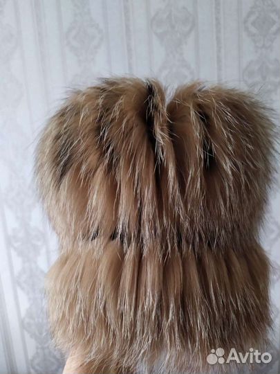 Шапка зимняя женская из песца