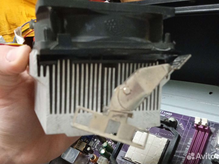 Материнская плата с кулером