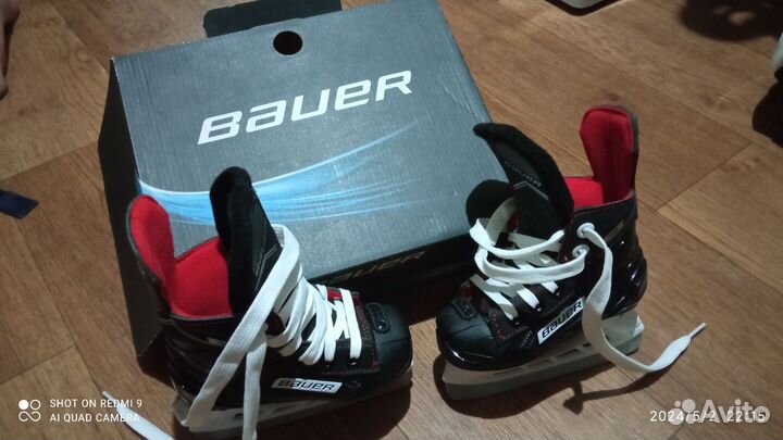 Коньки хоккейные детские bauer