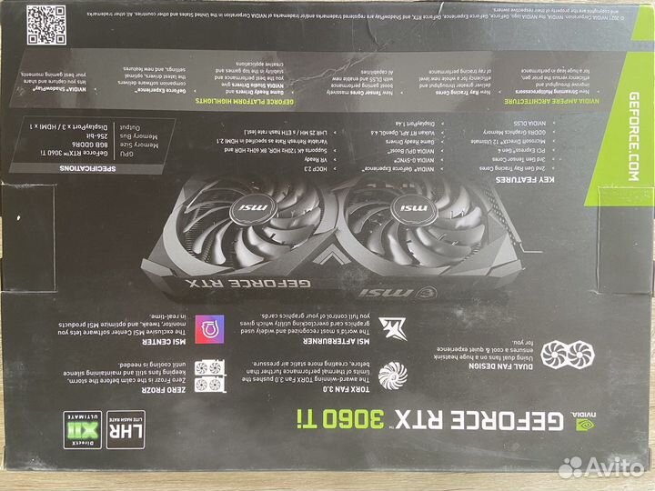 Видеокарта GeForce RTX 3060 Ti