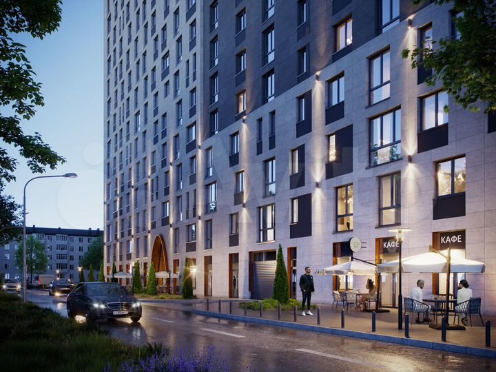 Квартира-студия, 25 м², 15/16 эт.